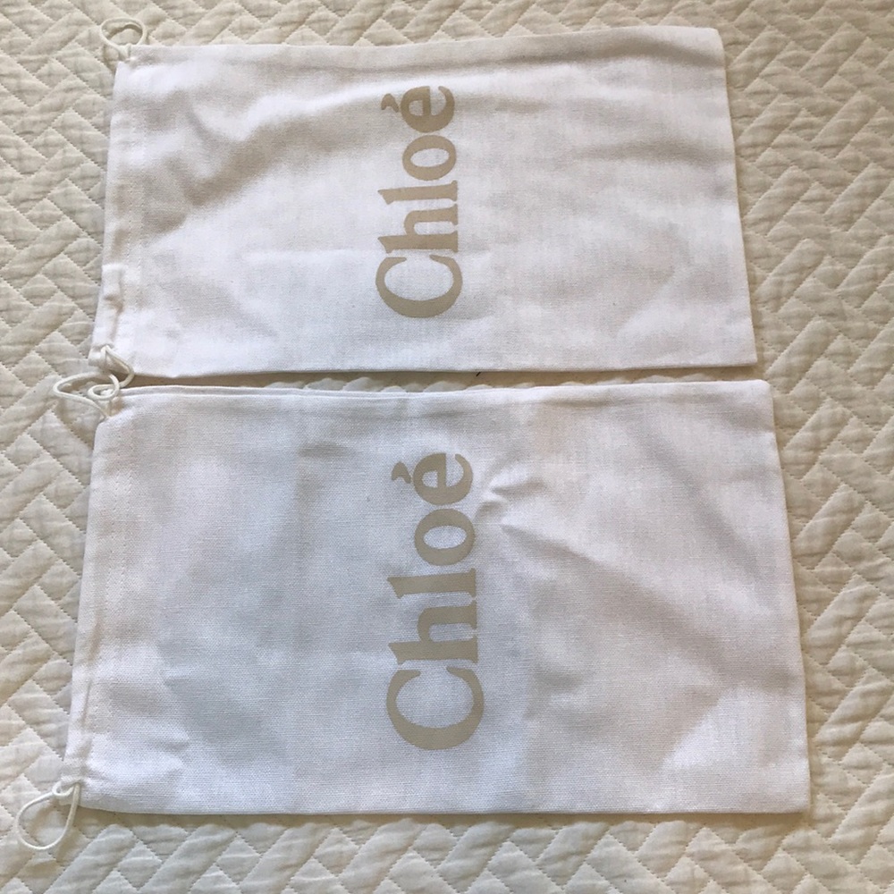 Chloe dust bags (Set of 2)